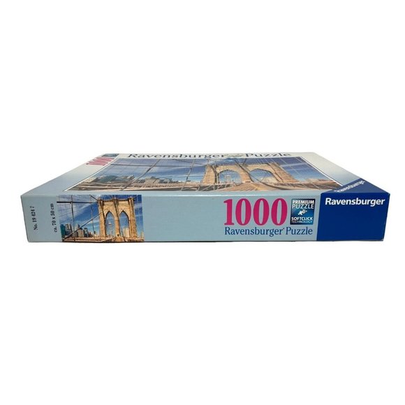 Ravensburger Brooklyn Bridge #194247 1000 Piece Jigsaw Puzzle New York NYC 2014 - Picture 8 of 10